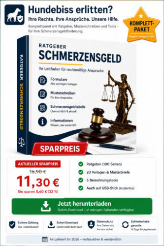 Ratgeber Schmerzensgeld