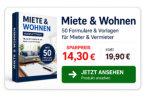 Miete & Wohnen Komplettpaket – 50 Formulare und Vorlagen