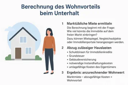Wohnvorteil berechnen
