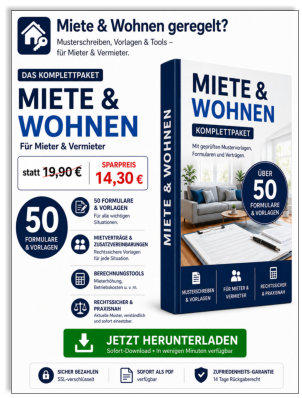 Musterpaket Miete und Wohnen