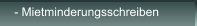 Mietminderungsschreiben