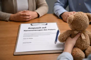 Anspruch auf Name des Vaters an die Mutter