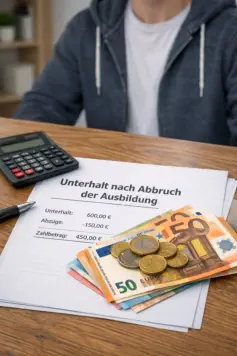 Unterhalt nach Abbruch der Ausbildung