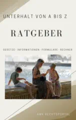 Ratgeber Unterhalt