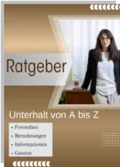 Ratgeber Unterhalt